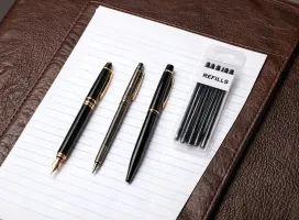 Rhodia fountain pen and pencil set
